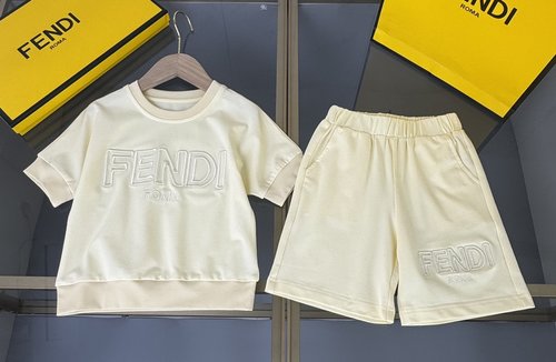 Fendi Premium Kids Cotton Set 