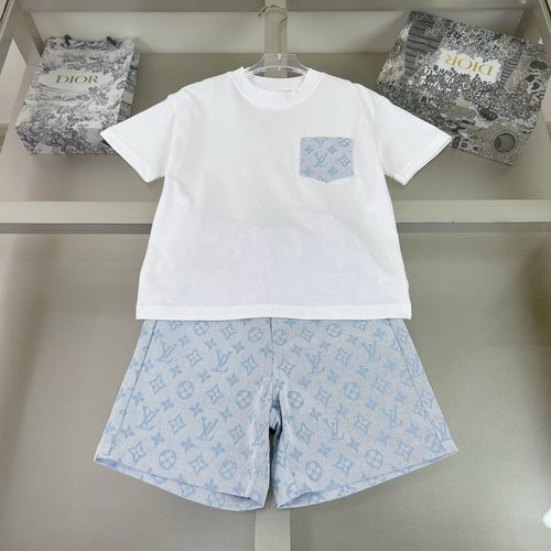 LV Premium Unisex Kids Jacquard Set 