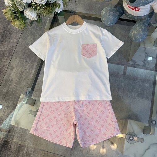 LV Premium Kids Imported Jacquard Set - Comfy & Stylish