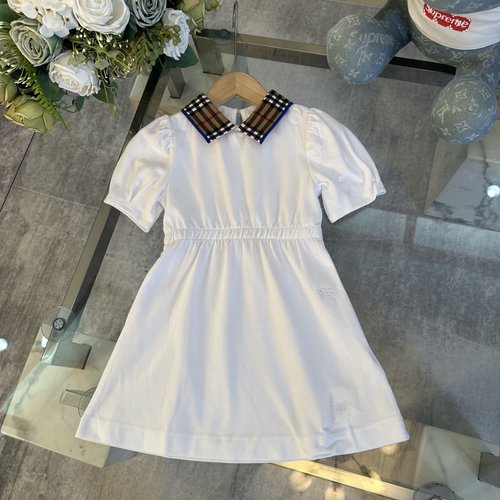 Burberry Girls Cotton Dress - Comfortable & Stylish 