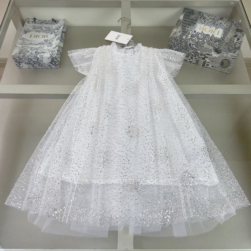 Dior Girls Sparkly Princess Dress