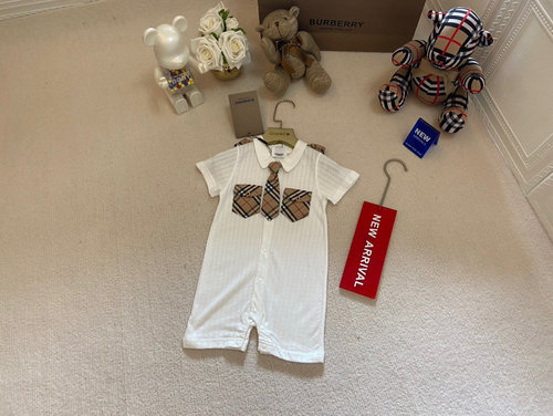 Burberry Unisex Premium Baby Onesie - Soft Cotton for Infants