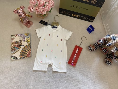 Polo Ralph Lauren Premium Unisex Kids Cotton Romper