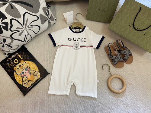 Gucci Premium Baby Romper Unisex 100 Cotton Soft 