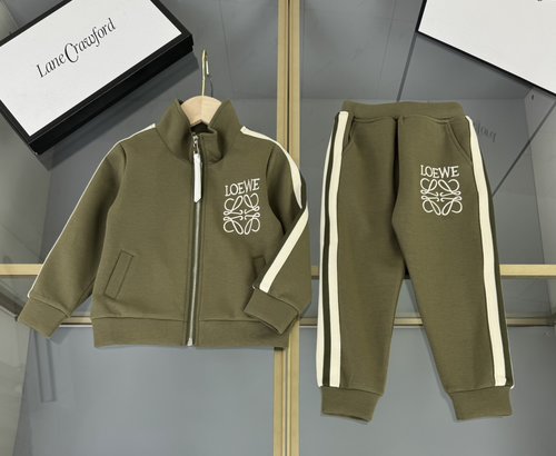 Loewe Unisex Kids Set with Custom Cotton & Embroidered Logo 