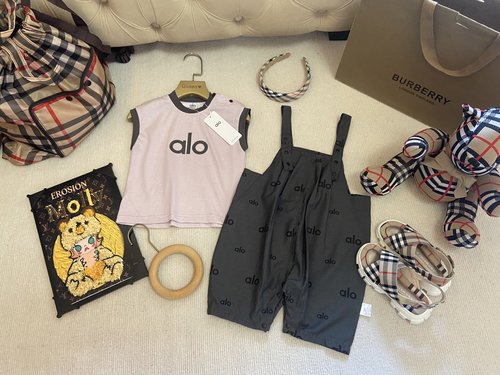 Alo Girls Premium Cotton 2-Piece Set 