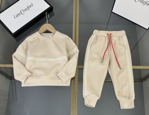Dior Kids Striped Organic Cotton Set - Comfortable & Stylish