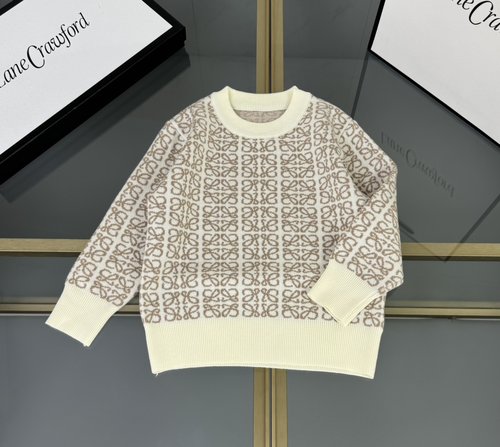 Loewe Unisex Kids Premium Cotton Knit Sweater