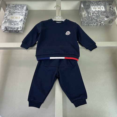 Moncler Premium Kids Unisex Romper Set 100 Cotton Comfortable & Stylish