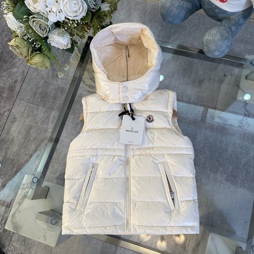 Moncler Kids 90 Goose Down Detachable Hood Jacket 