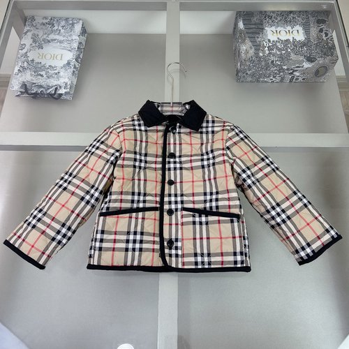 Burberry Premium Cotton Padded Coat for Boys & Girls