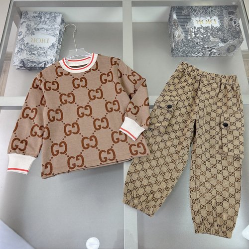 Gucci Kids Premium Cotton Outfit Set - Comfortable & Stylish