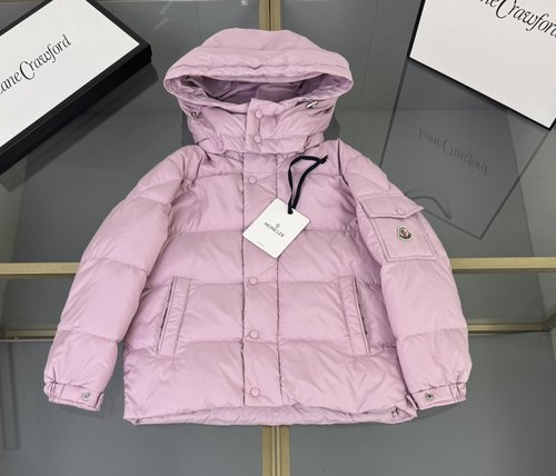 Moncler Kids Unisex Premium 90 White Duck Down Jacket 