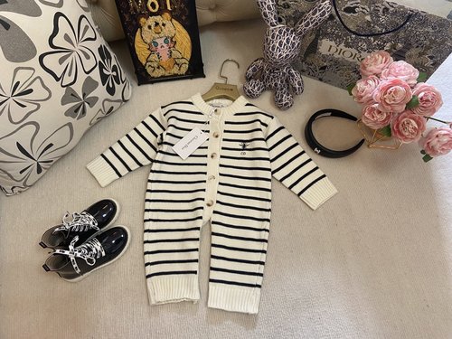 Dior Unisex Baby Onesie - Premium Cotton, Soft & Stylish