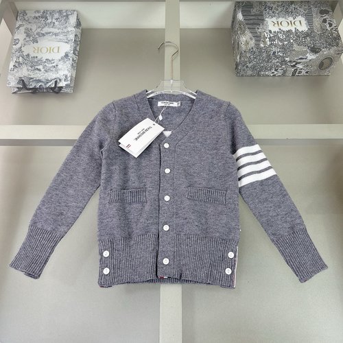 Thom Bn Kids Premium Angora Wool Cardigan for Boys & Girls 