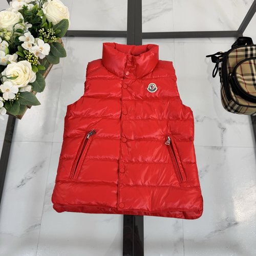 Moncler Kids Down Vest 90 Goose Down Soft Puffy Versatile