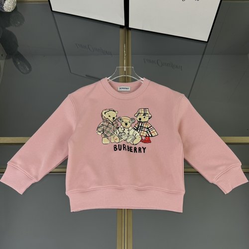 Burberry Classic Unisex Kids Teddy Bear Print Cotton Sweatshirt