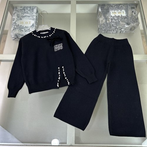 Dior Girls High-End Kids Set, Comfortable & Stylish Fabric 