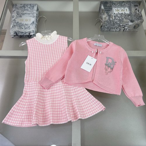 Dior Premium Girls Kids Outfit Set - Comfortable & Stylish