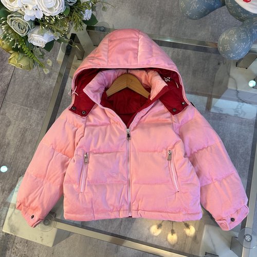 Moncler Premium Girls Down Jacket, 90 uck Down, Comfortable & Stylish