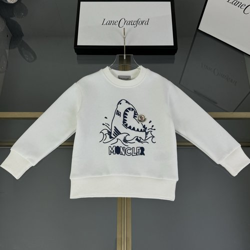 Moncler Unisex Kids Fleece Sweatshirt with Foam Print