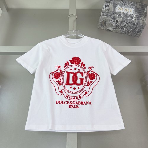 D & G Unisex Kids Premium T-Shirts Foam Print Comfortable Stylish