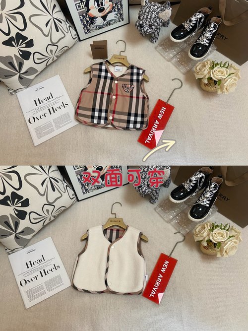 Burberry Toddler Reversible Lightweight Puffer Vest