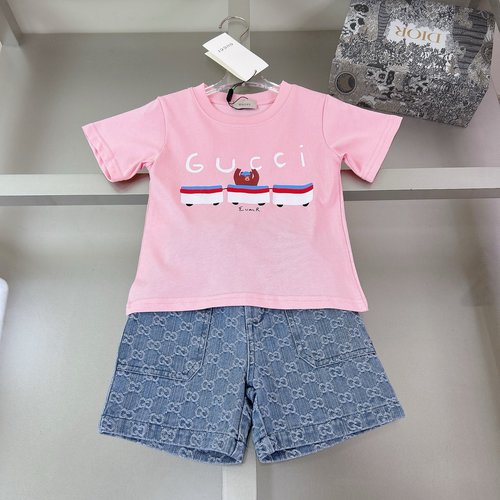 Gucci Kids High-End Cotton Terry Set (Boys & Girls)