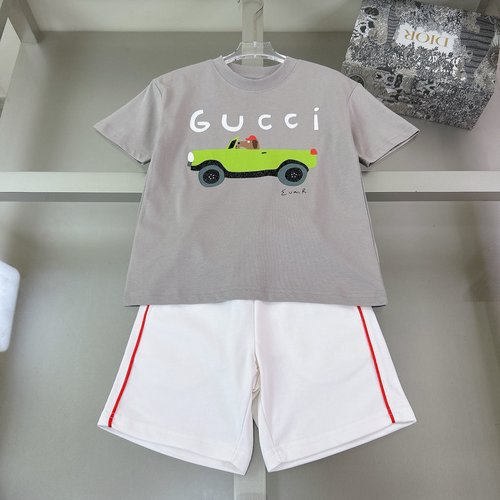 Gucci Unisex Kids Foam Print Set - Comfortable & Stylish 