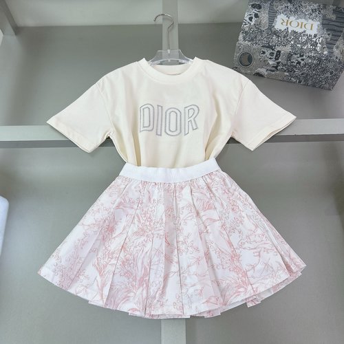 Dior Girls High-End Dress Set, Breathable & Stretchy Fabric