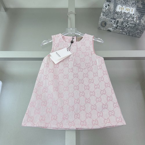Gucci Premium Girls Cotton Dress 