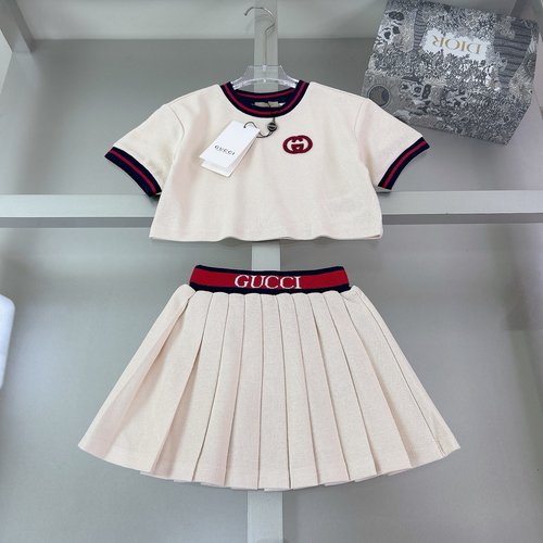 Gucci Girls Cotton Skirt Set - Comfortable & Stylish