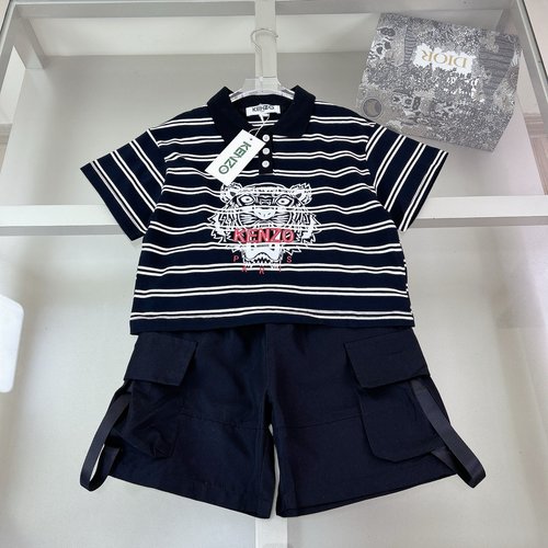 Kenzo Unisex Kids Cotton Set Comfy & Stylish
