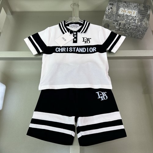 Dior Premium Cotton Kids Set 