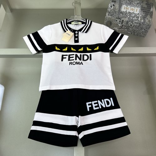 Fendi Kids Premium Cotton Set for Boys & Girls