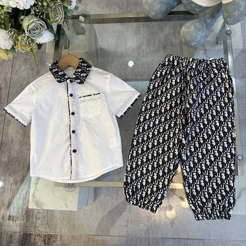 Dior Premium Unisex Kids Cotton Set, Comfortable & Stylish