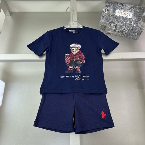 Polo Ralph Lauren Kids Premium Cotton Set with Classic Patterns 