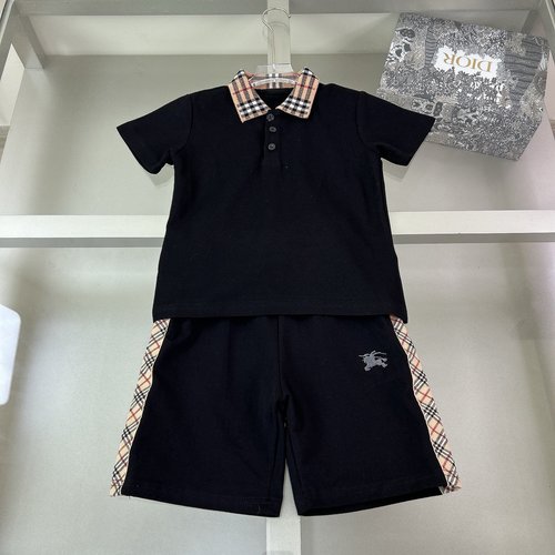 Burberry Kids Cotton Outfit Set Breathable Comfortable Stylish
