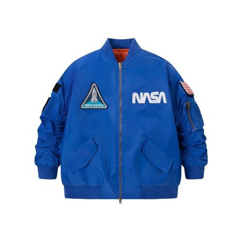 Balenciaga Kids Astronaut-Style Flight Padded Jacket Thick Warm 
